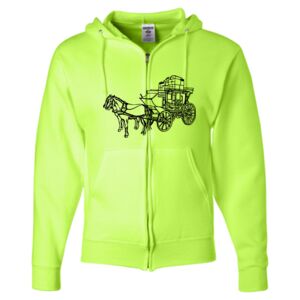 Unisex NuBlend® Full-Zip Hooded Sweatshirt Thumbnail