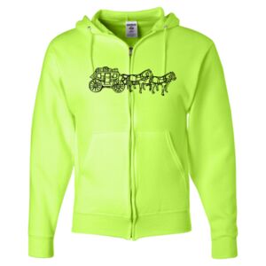 Unisex NuBlend® Full-Zip Hooded Sweatshirt Thumbnail