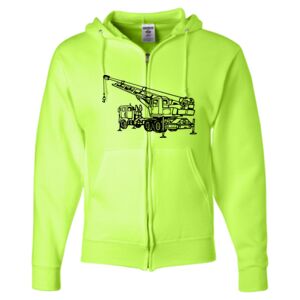 Unisex NuBlend® Full-Zip Hooded Sweatshirt Thumbnail