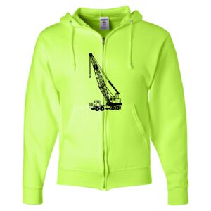 Unisex NuBlend® Full-Zip Hooded Sweatshirt Thumbnail