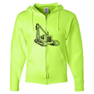 Unisex NuBlend® Full-Zip Hooded Sweatshirt Thumbnail