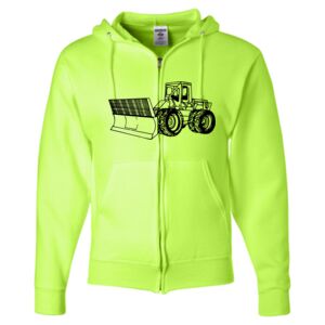 Unisex NuBlend® Full-Zip Hooded Sweatshirt Thumbnail