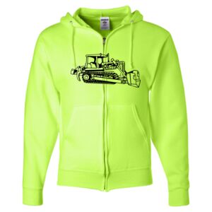 Unisex NuBlend® Full-Zip Hooded Sweatshirt Thumbnail