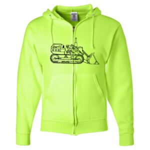 Unisex NuBlend® Full-Zip Hooded Sweatshirt Thumbnail
