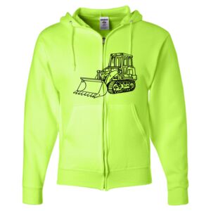 Unisex NuBlend® Full-Zip Hooded Sweatshirt Thumbnail
