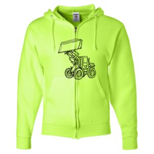 Unisex NuBlend® Full-Zip Hooded Sweatshirt Thumbnail