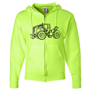 Unisex NuBlend® Full-Zip Hooded Sweatshirt Thumbnail