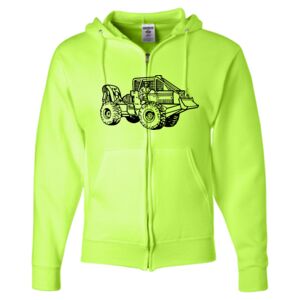 Unisex NuBlend® Full-Zip Hooded Sweatshirt Thumbnail