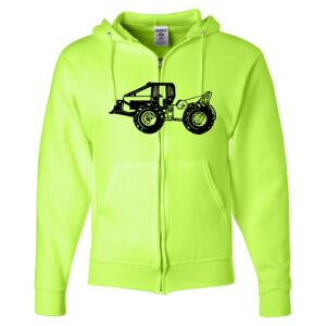 Unisex NuBlend® Full-Zip Hooded Sweatshirt Thumbnail
