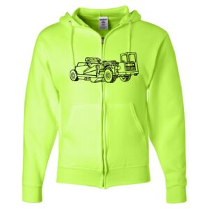 Unisex NuBlend® Full-Zip Hooded Sweatshirt Thumbnail