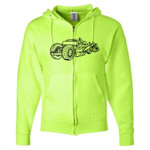 Unisex NuBlend® Full-Zip Hooded Sweatshirt Thumbnail