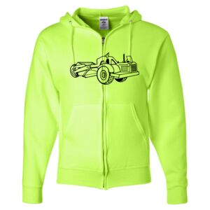 Unisex NuBlend® Full-Zip Hooded Sweatshirt Thumbnail