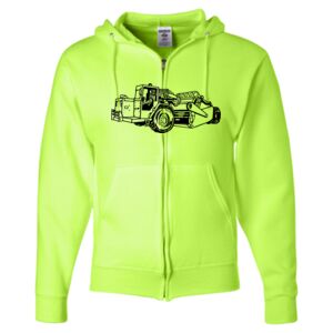 Unisex NuBlend® Full-Zip Hooded Sweatshirt Thumbnail