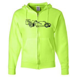 Unisex NuBlend® Full-Zip Hooded Sweatshirt Thumbnail