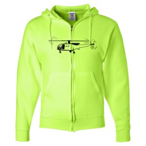 Unisex NuBlend® Full-Zip Hooded Sweatshirt Thumbnail