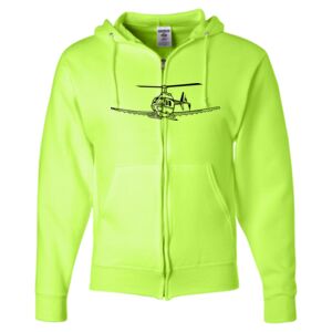 Unisex NuBlend® Full-Zip Hooded Sweatshirt Thumbnail