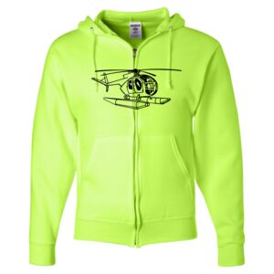 Unisex NuBlend® Full-Zip Hooded Sweatshirt Thumbnail