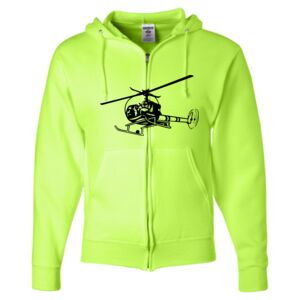 Unisex NuBlend® Full-Zip Hooded Sweatshirt Thumbnail