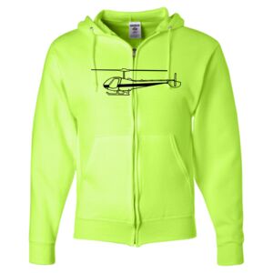 Unisex NuBlend® Full-Zip Hooded Sweatshirt Thumbnail