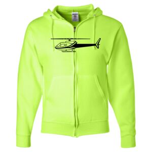Unisex NuBlend® Full-Zip Hooded Sweatshirt Thumbnail