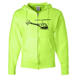Unisex NuBlend® Full-Zip Hooded Sweatshirt Thumbnail
