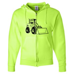 Unisex NuBlend® Full-Zip Hooded Sweatshirt Thumbnail