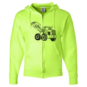 Unisex NuBlend® Full-Zip Hooded Sweatshirt Thumbnail