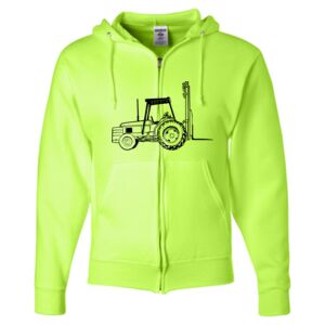 Unisex NuBlend® Full-Zip Hooded Sweatshirt Thumbnail