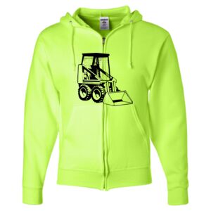 Unisex NuBlend® Full-Zip Hooded Sweatshirt Thumbnail