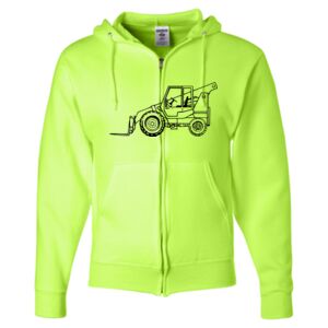 Unisex NuBlend® Full-Zip Hooded Sweatshirt Thumbnail