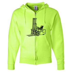 Unisex NuBlend® Full-Zip Hooded Sweatshirt Thumbnail