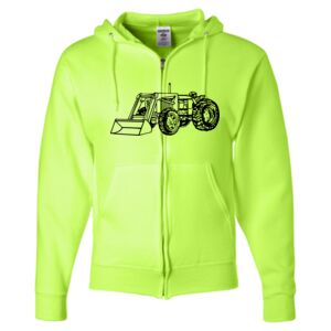 Unisex NuBlend® Full-Zip Hooded Sweatshirt Thumbnail