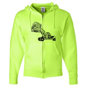 Unisex NuBlend® Full-Zip Hooded Sweatshirt Thumbnail