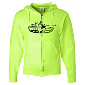 Unisex NuBlend® Full-Zip Hooded Sweatshirt Thumbnail