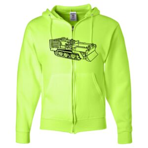 Unisex NuBlend® Full-Zip Hooded Sweatshirt Thumbnail