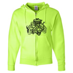 Unisex NuBlend® Full-Zip Hooded Sweatshirt Thumbnail