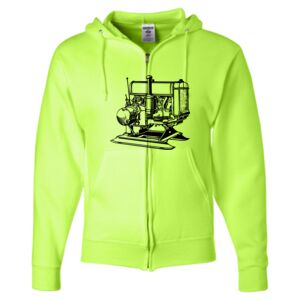 Unisex NuBlend® Full-Zip Hooded Sweatshirt Thumbnail