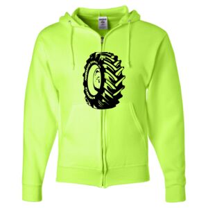 Unisex NuBlend® Full-Zip Hooded Sweatshirt Thumbnail
