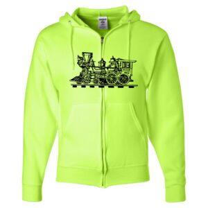 Unisex NuBlend® Full-Zip Hooded Sweatshirt Thumbnail