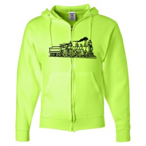 Unisex NuBlend® Full-Zip Hooded Sweatshirt Thumbnail