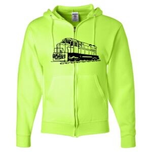 Unisex NuBlend® Full-Zip Hooded Sweatshirt Thumbnail