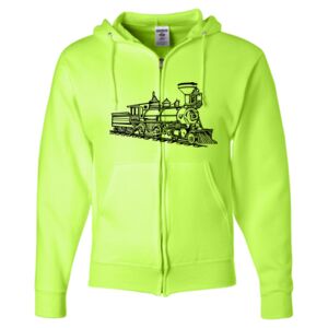 Unisex NuBlend® Full-Zip Hooded Sweatshirt Thumbnail