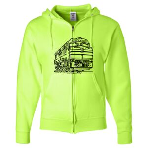 Unisex NuBlend® Full-Zip Hooded Sweatshirt Thumbnail