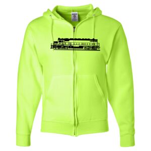 Unisex NuBlend® Full-Zip Hooded Sweatshirt Thumbnail