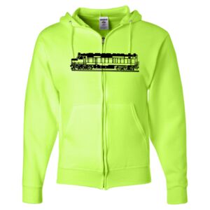 Unisex NuBlend® Full-Zip Hooded Sweatshirt Thumbnail