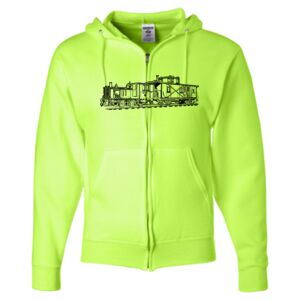 Unisex NuBlend® Full-Zip Hooded Sweatshirt Thumbnail