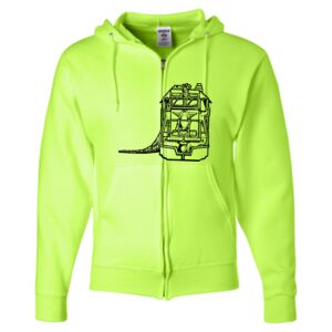 Unisex NuBlend® Full-Zip Hooded Sweatshirt Thumbnail