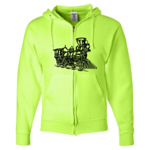 Unisex NuBlend® Full-Zip Hooded Sweatshirt Thumbnail