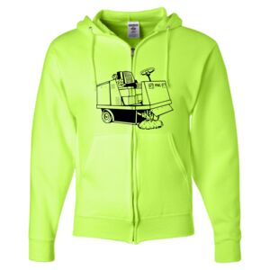 Unisex NuBlend® Full-Zip Hooded Sweatshirt Thumbnail