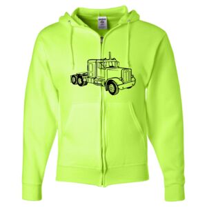 Unisex NuBlend® Full-Zip Hooded Sweatshirt Thumbnail